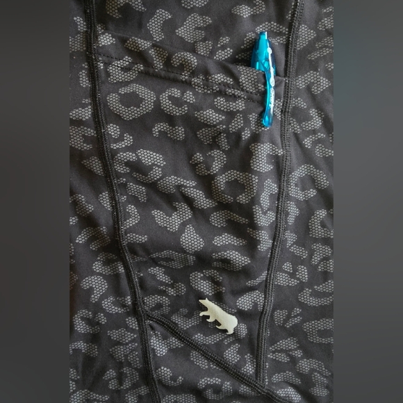 Running Bare Black and Gray Shorts w/pockets - Picture 5 of 6